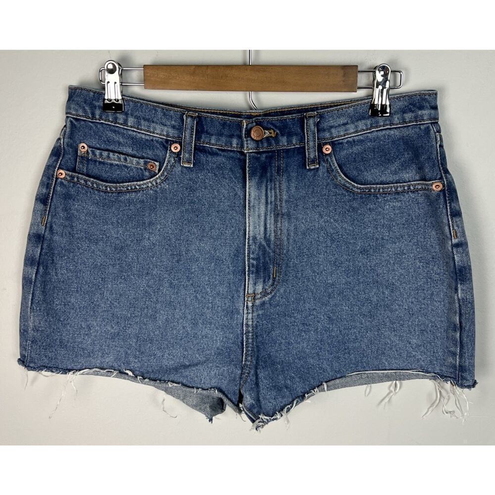 PINK Victoria’s Secret High-Waisted Cut Off Shorts Size 30 Cotton Women’s